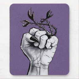 Horror Art Black Magic Ring Hand Dunkle Fantasie Mousepad