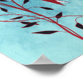Horror Art Creepy Pflanze Poster (Ecke)