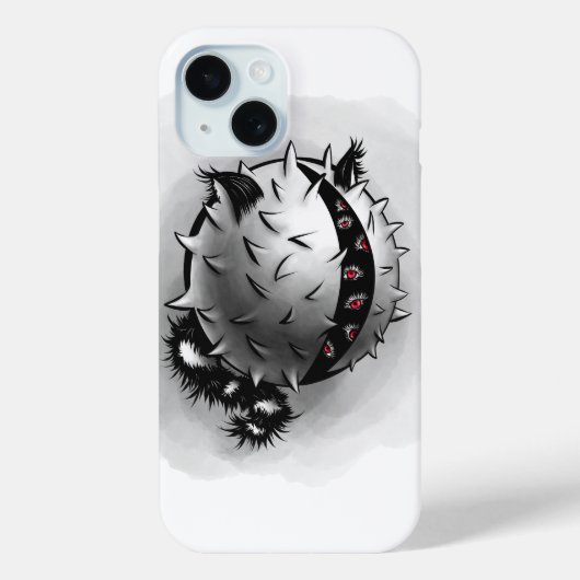 Horror Art Dark Fantasy Monster Case-Mate iPhone Hülle (Rückseite)