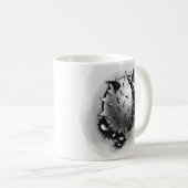 Horror Art Dark Fantasy Monster Kaffeetasse (VorderseiteRechts)