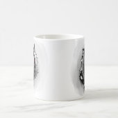 Horror Art Dark Fantasy Monster Kaffeetasse (Mittel)