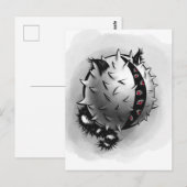 Horror Art Dark Fantasy Monster Postkarte (Vorne/Hinten)