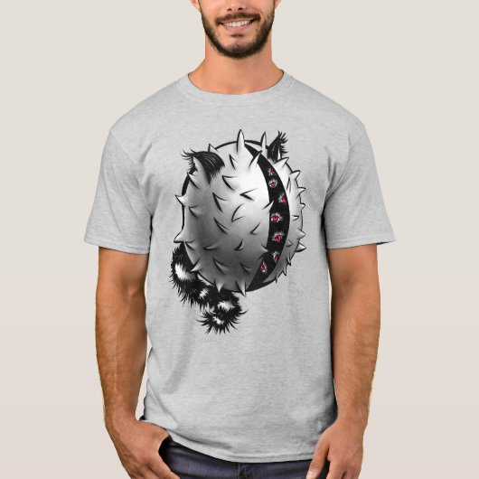Horror Art Dark Fantasy Monster T-Shirt (Vorderseite)