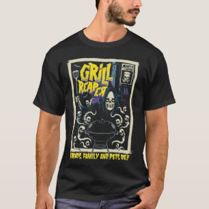 Horror Art Grillen Grill Koch Psychobilly Punk bag T-Shirt
