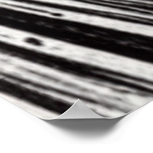 Horror auf der Brücke | AI Art Poster (Ecke)