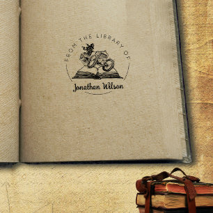 Horror aus der Bibliothek Gummistempel