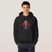 Horror Baseball Player Hoodie (Vorne ganz)