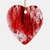 Horror Beängstigend Bloody Halloween Keramik Ornament (Rechts)