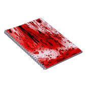 Horror Beängstigend Bloody Halloween Notizblock (Rechte Seite)