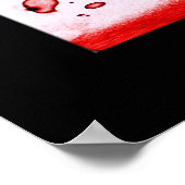 Horror Beängstigend Bloody Halloween Poster (Ecke)