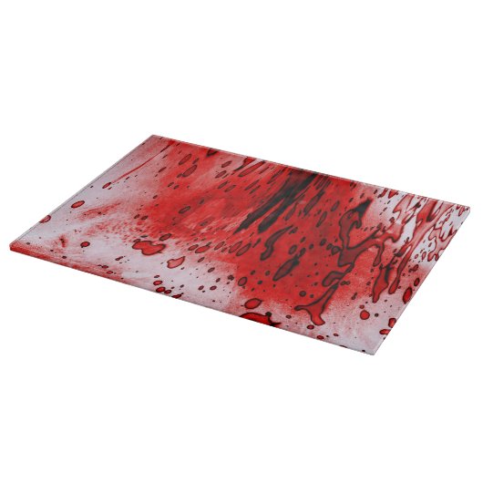 Horror Beängstigend Bloody Halloween Schneidebrett (Ecke)