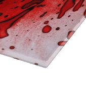 Horror Beängstigend Bloody Halloween Schneidebrett (Ecke)