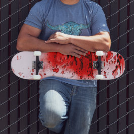 Horror Beängstigend Bloody Halloween Skateboard