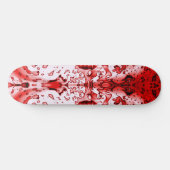 Horror Beängstigend Bloody Halloween Skateboard (Horizontal)