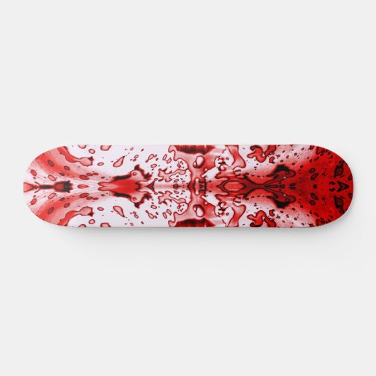 Horror Beängstigend Bloody Halloween Skateboard (Horizontal)