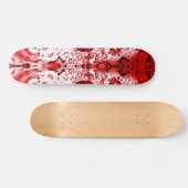 Horror Beängstigend Bloody Halloween Skateboard (Horizontal)