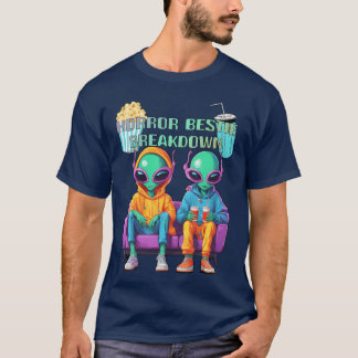 Horror Bestie Breakfast-Familie T-Shirt