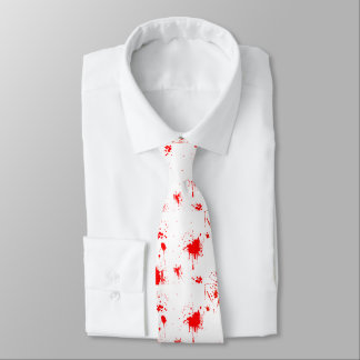 Horror Blood plattered Neck Tie Krawatte