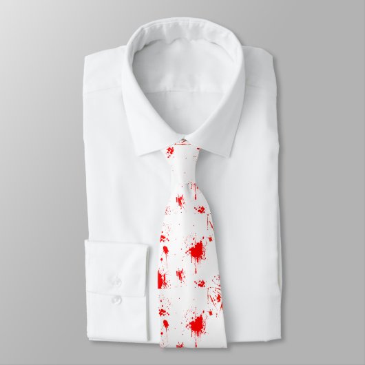 Horror Blood plattered Neck Tie Krawatte (Gebunden)