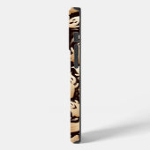 Horror Boo Ghost Halloween Pattern Case-Mate iPhone Hülle (Rückseite / Links)