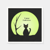 Horror Cat Paper Napkin Serviette (Vorderseite)