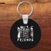 Horror Characters Friend Halloween Family Matching Schlüsselanhänger (Vorderseite)