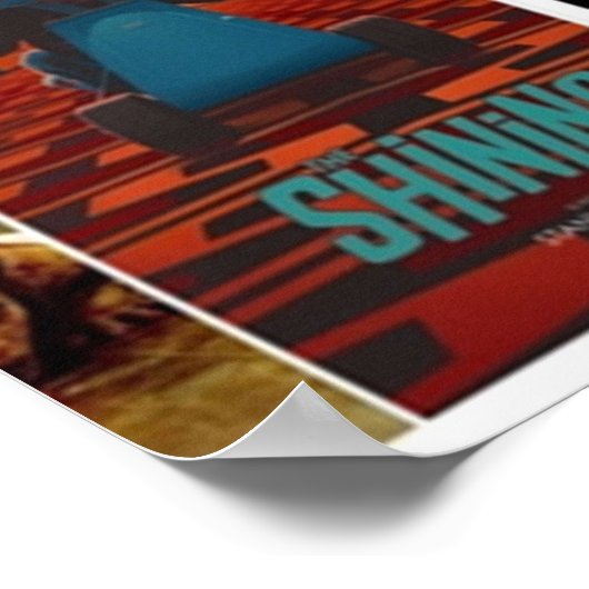 Horror-Collage Poster (Ecke)