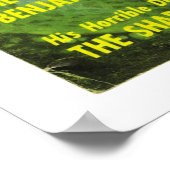 Horror-Comic-Poster von 14.95 Uhr Poster (Ecke)