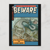 Horror Comic: Vorsicht Postkarte (Vorderseite)