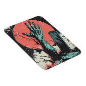 Horror Comic Zombie Graveyard Magnet (Rechte Seite)