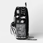 HORROR Comics Backpack Bedruckter Rucksack (Rechts)