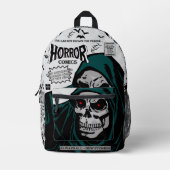 HORROR Comics Backpack Bedruckter Rucksack (Vorderseite)