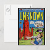 Horror-Comics: Into the Unknown 61. Postkarte (Vorne/Hinten)