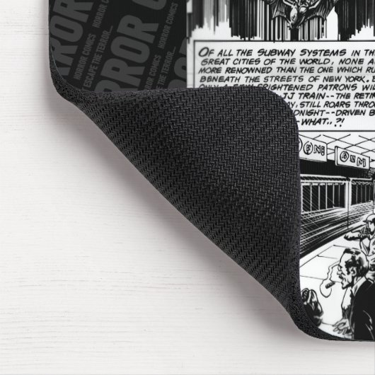 HORROR Comics Mousepad (Ecke)