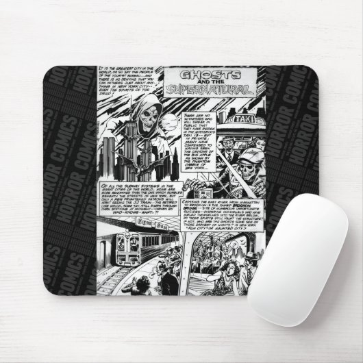 HORROR Comics Mousepad (Mit Mouse)