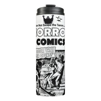 'Horror-Comics' Retro-Tumbler Thermosbecher