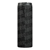 'Horror-Comics' Retro-Tumbler Thermosbecher (Rückseite)