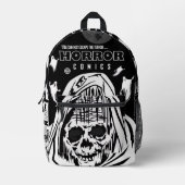 HORROR-Comics-Rucksack Bedruckter Rucksack (Vorderseite)