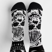Horror-Comics-Socken  Socken (Oben)