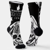 Horror-Comics-Socken  Socken (Gewinkelt)