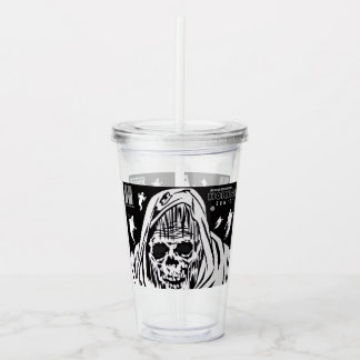 HORROR Comics Tumbler Acryltrinkbecher