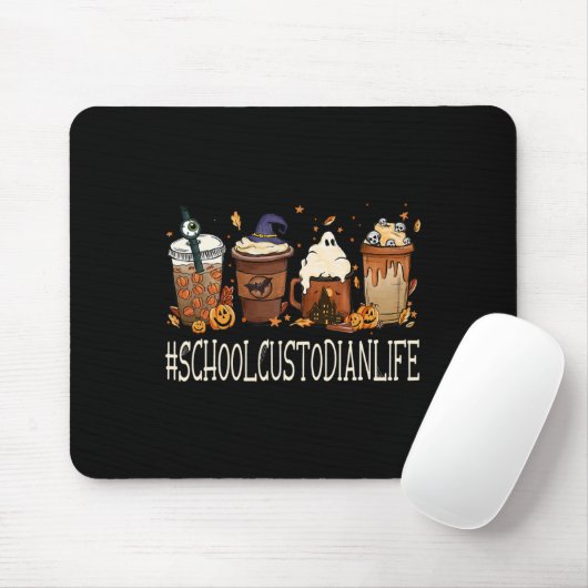 Horror des Schulkäufers Fall Kaffeepumpe Mousepad (Mit Mouse)