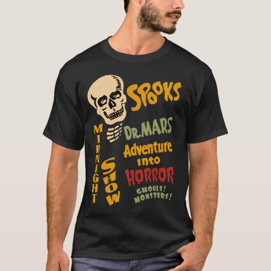 Horror Dr.-Mars "Abenteuer in" Spook-Show-T - T-Shirt (Vorderseite)