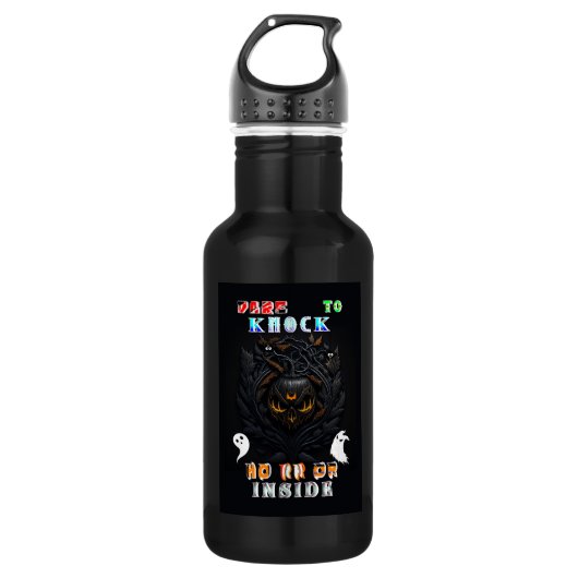 Horror Edelstahlflasche (Vorderseite)