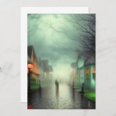 Horror Einladung (Vorne/Hinten)