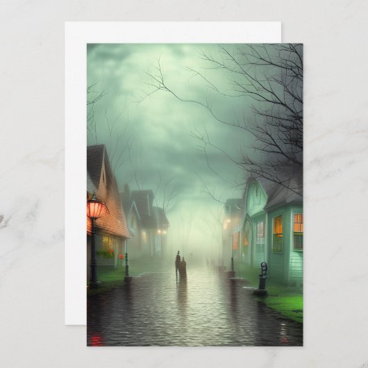 Horror Einladung (Vorne/Hinten)