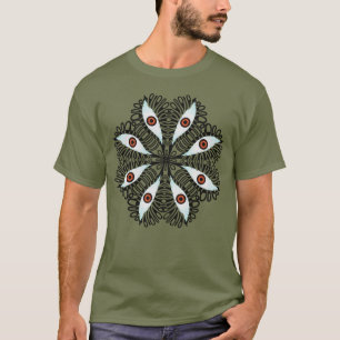 Horror Evil Eyes komisch Trippy T-Shirt