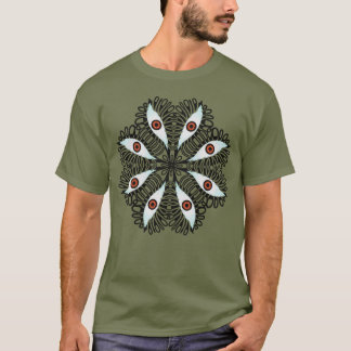 Horror Evil Eyes komisch Trippy T-Shirt