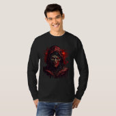 Horror Evil Mage Nightmare Scary Terrifying Hallow T-Shirt (Vorne ganz)