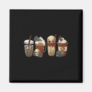 Horror Fall Kaffeekürbis Gewürz latte Eiswürze Hal Magnet
